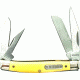 Old Timer Workmate Folding Pocket Knife, Yellow, 44OTY