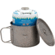 Olicamp Titanium Space Saver Pot w/Lid, 900mL, TS6-900ML