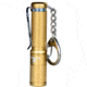 Olight i3S LED Flashlight, 80 Lumens, Gold Body, Black OLIGHT-I3S-GOLD