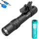 Olight Odin GL M Rechargeable Rail Mount Green Beam Combo LED Flashlight, White, 1500 Lumens, Black, FL-OL-ODINGLM-BK