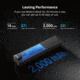 Olight ArkPro Class R3 USB-C/MCC Rechargeable Battery 1500 Lumens LED EDC Flashlight