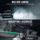 Olight Baldr S 800 Lumens LED Tactical Flashlight with Green Laser