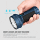 Olight Marauder Mini 7000 Lumen Flashlight Midnight Blue