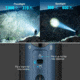Olight Marauder Mini 7000 Lumen Flashlight Midnight Blue
