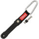 OMEGAKEY Key Organizer Black Fixed Blade Knife, Black, Composition Handle OMG01B