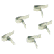 On Time Wildlife Feeders Clock Clips, 5 Pack, Grey 00213