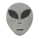 Oncore Targets Alien Head Archery Target, Grey/Black, Small, AL1