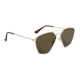 One Geo Sunglasses, Shiny Gold, 22058