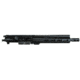 One Horse AR-15 5.56x45mm NATO 10.5in Upper Receiver, Medium, Pistol Length, 1-7 Twist, 1/2x28, Flash Hider, Matte, Black, OH-CU02