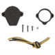 One Hundred Concepts Ruggedized LightCap, Light Cover, Fits Modlite OKW/PLH or Similar, Matte Finish, Black, Medium, Includes ShockCollar OHC-LCR-MD