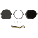 One Hundred Concepts ScopeCap Pro, Lens Cover, Fits 65MM Scope Lenses, Matte Finish, Black, Flip-up Cover, Includes Kill Flash and ShockCollar OHC-SCP-65