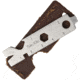 Onehundred 070101 Kiki Tool SS w and Sheath, 304 SS, 1.4 Oz, Brown Leather Sheath, 100.07.01.01 KIKI SS + BROWN