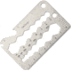 Onehundred Tuls Lucy Multi-tool, Titanium, Credit Card Size, 3.25in X 2.13in X .04in, 100.02.03.2 LUCY TI