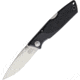 Ontario Knife 8798 Wraith Lockback Drop Point Knife, 2.75in Satin 1.4116 SS Drop Point, Black ABS Handle, Black, 8798