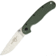 Ontario Knife 8828 RAT II Linerlock Folding Knife, 3in Satin D2 Tool Steel Drop Point, OD Green G10 Handle, OD Green, 8828 OD GREEN