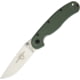 Ontario Knife 8828 RAT II Linerlock Folding Knife, 3in Satin D2 Tool Steel Drop Point, OD Green G10 Handle, OD Green, 8828 OD GREEN