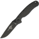Ontario Knife 8838 RAT II CF Drop Point Linerlock Folding Pocket Folding Knife, 3in Black Aus-8 SS Drop Point, Carbon Fiber Handle, Pocket Clip, Thumb Stud, Black, 8838