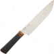Ontario Knife Agilite Chef's Knife 2nd Fixed Blade Knife, 9.5in, Stainless Steel, Standard Edge, Satin, Black, Transparent Handle ON2520SEC