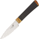 Ontario Knife Agilite Paring Knife, 7.5in Overall, 3.38in Satin Finish Sandvik 14C28N Stainless Blade, Amber Ultem Transparent Handle, ON2550X