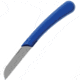 Ontario Knife Chromatics Paring Knife Second Knife, 7in Overall, 2.75in Satin Finish Stainless Blade, Blue Rubberized Plastic Handle, 3500X
