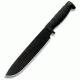 Ontario Knife Gen II SP50 Fixed Blade Knife, Black Kraton Handle, Black Blade, Plain OK8550