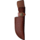 Ontario Knife Hiking Knife, 8in Overall, 3.75in Satin Finish 420HC Stainless Blade, Brown Micarta Handle, Leather Sheath, 8187