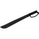 Ontario Knife OKC Knife, Black, 18in. Field D Handle, Bulk Package, Black 114369