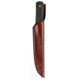 Ontario Knife Old Hickory Filet Knife, 6.4in Blade, Hardwood Handle, Leather Sheath, Small, 1275