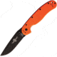 Ontario Knife RAT I Linerlock Folding Knife, Orange G10 handle, 8846ORANGE G10
