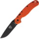 Ontario Knife RAT 1A Assisted Opening Folding Knives, 3.5in, AUS-8 Stainless Steel, Drop Point, G10 Orange Handle, 8871OR