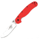 Ontario Knife Red Rat 1 Folding Knife, 5in Closed, 3.5in Satin S35VN Stainless Blade, Red Nylon Handle, 8864