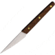 Ontario Knife Robeson Steak Knife, 9.25in Overall, 4in Stainless Standard edge Blade, Brown Wood Handle, 6414KPSEC