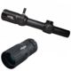 Atibal XP6 Mirage Rifle Scope, 1-6x24mm w/ Rapid View Lever, First Focal Plane, 1 MOA Center Dot, Black, XP6-Black w/ TRYBE Optics Enhancer - Magnification Doubler, 799475077258-KIT1