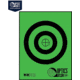 OP Exclusive - EZ2C Targets Self-Adhesive Mini 3.5in Bullseye on 4.25x5.5in Green and Black Ink, Tear-Off Pad of 15, Green, EZ2CM01G