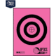 OP Exclusive - EZ2C Targets Self-Adhesive Mini 3.5in Bullseye on 4.25x5.5in Pink and Black Ink, Tear-Off Pad of 15, Pink, EZ2CM01P