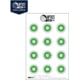 OpticsPlanet Exclusive EZ2C Targets Style 27, Green and Black Ink on High Quality White Paper, 25 Pack, EZ2CS27G