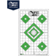 OpticsPlanet Exclusive EZ2C Targets Style 28, Green and Black Ink on High Quality White Paper, 25 Pack, EZ2CS28G