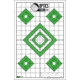 OP Exclusive EZ2C Targets Style 28G, Green and Black Ink on High Quality White Paper, 25 Pack, EZ2CS28G