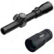 OP Exclusive - Leupold Mark AR MOD 1 1.5-4x20mm P5 Dial Rifle Scope, Matte Black, Duplex Reticle 115388 w/ Trybe Optics Enhancer - Magnification Doubler