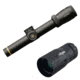 Leupold Competition VX-4.5HD Service Rifle 1-4.5x24mm Rifle Scope, 30 mm Tube, SFP, Black, Matte, Red FireDot Bull-Ring Reticle, MOA Adjustment, w/ TRYBE Optics Enhancer, 176281-KIT1