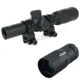 OP Exclusive - Tacfire 1-4X24 Tri. Illuminated First Focal Scope/Rings/Mil-Dot Reticle / Etched Glass, Black, SCFFP1424M w/ Trybe Optics Enhancer - Magnification Doubler