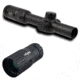 U.S. Optics TS-6X Rifle Scope, 1-6x24mm, 30mm Tube, First Focal Plane, Digital Red Illuminated JNG MIL Reticle, Matte Black, TS-6X JNG MIL w/ Trybe Optics Enhancer - Magnification Doubl