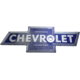 Open Road Brands Die Cut Emb Tin Sign Chevrolet Bowtie Blue