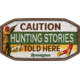 Open Road Brands Emb Tin Sign Remington Hunting Stories Told