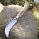 Opinel Pruning Folding Knife No.8, 4.25in., 12C27 Sandvik SS, Beechwood Handle, Wood, 113140