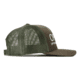 OPMOD Trucker Hat Embroidered Logo, Dark Loden/Loden, OPM-Dark Loden/Loden