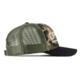 OPMOD Trucker Hat Embroidered Logo, Green Camo/Loden/Black, OPM-Gro/Lod/Bla Camden/Bck