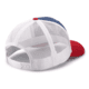 OPMOD Trucker Hat Embroidered Logo, Lt. Navy/White/Red, OPM-Lt. Navy/Wht/Red