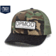 OPMOD Trucker Hat Embroidered Patch, Green Camo/Loden/Black, OPMGreen Camo/Loden/Black