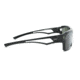 Optic Nerve Cassette Polarized Sunglasses, Two-Tone Black Frame, Lens 2 Sets- Polarized Smoke w/Silver Flash, Copper 21823